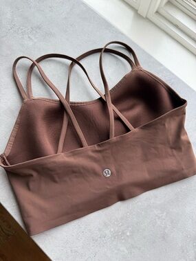 NEW Lululemon athletica Brown “Like a Cloud” Sports Bra